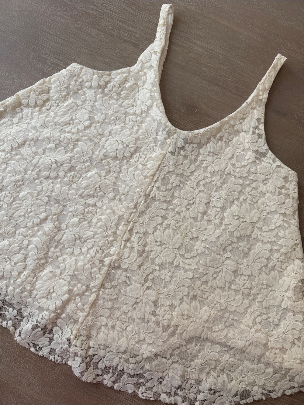 AEO Flowy Lace Tank | M